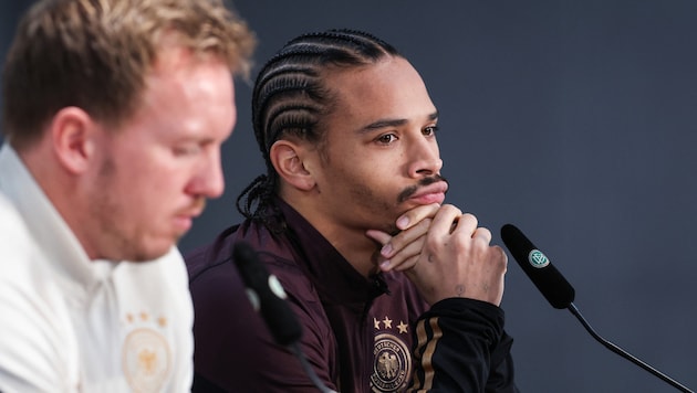 Leroy Sane fehlt gegen die Niederlande. (Bild: AFP/Ronny Hartmann)