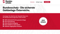 Screenshot der originalen Bundesschatz-Website (Bild: bundesschatz.at)