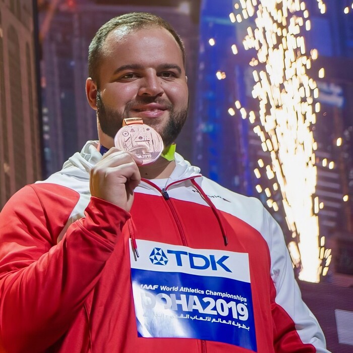 Lukas Weißhaidinger mit WM-Bronze 2019