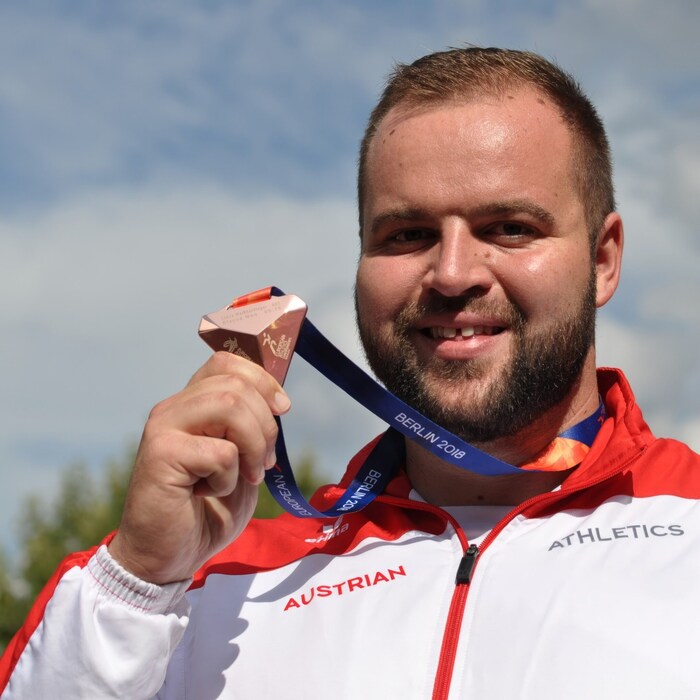 Lukas Weißhaidinger mit EM-Bronze 2018