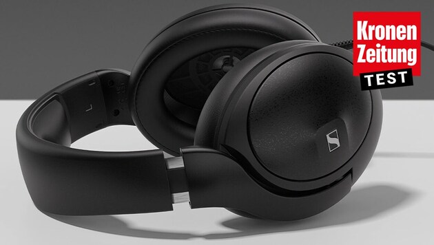 For those who like it purist: Sennheiser's HD 620S (Bild: Krone KREATIV/Sennheiser)