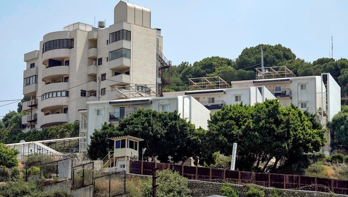 Die streng gesicherte US-Botschaft im Norden der libanesischen Hauptstadt Beirut