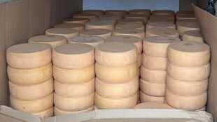 Der kurzzeitig beschlagnahmte Käse