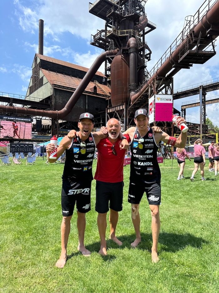 Alex Horst (li.) und Julian Hörl (re.) sind fix bei den Olympischen Spielen in Paris dabei. 