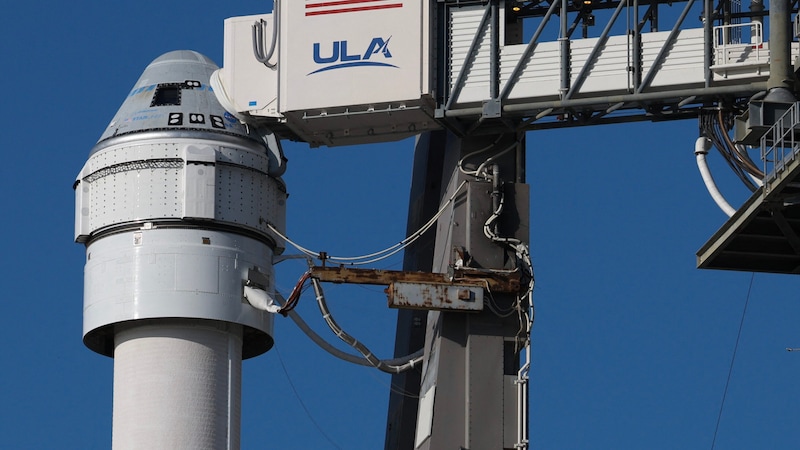 The spacecraft built by Boeing will be launched from the Cape Canaveral spaceport in the US state of Florida using an "Atlas V" rocket. (Bild: AFP/Getty Images/Joe Raedle)