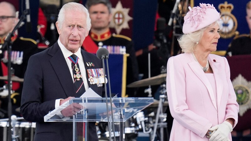 King Charles gave his first public speech after taking time out on Wednesday. (Bild: APA/AFP/POOL/Andrew Matthews)