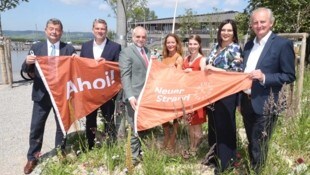 „Ahoi am Neuen Strand!“, hieß es am Mittwoch für geladene Gäste in Breitenbrunn.