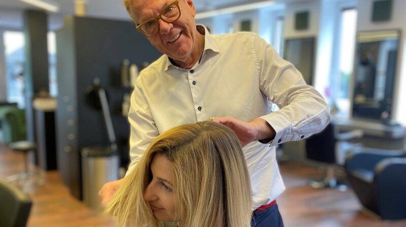 Wolfgang Eder, hairdressers' guild master (Bild: Eds/Hölzl)