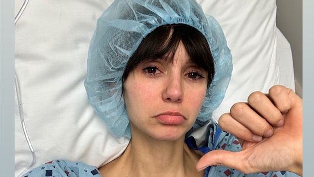 Nina Dobrev had a serious dirt bike accident last month. (Bild: www.instagram.com/nina/)