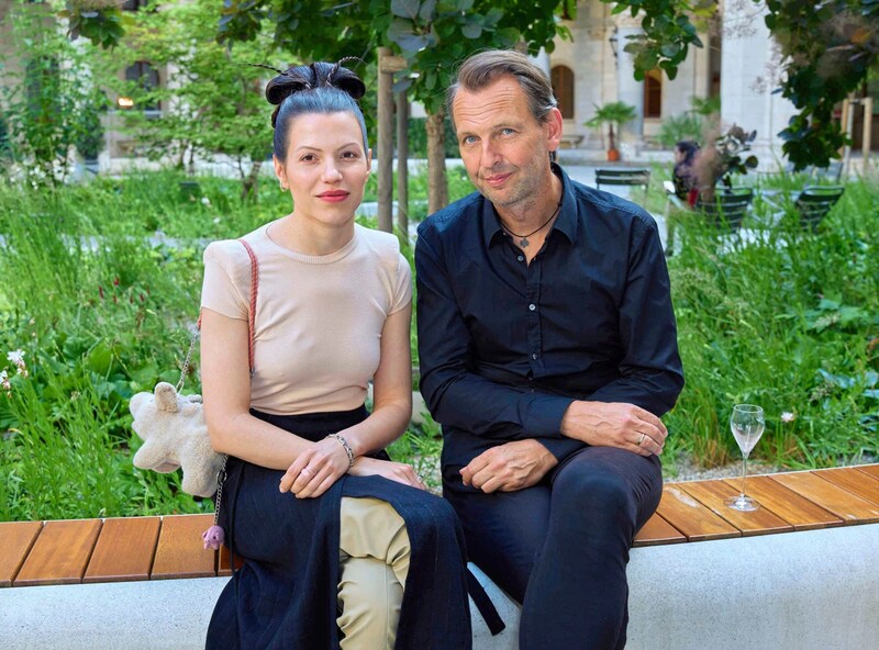 Award winner Anja Plaschg and cameraman Martin Gschlacht (Bild: Tuma Alexander/Starpix / A. Tuma)