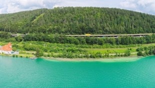 In der Gemeinde Techelsberg am Wörthersee kaufen die Bundesforste 550 Quadratmeter Grundfläche – am See gelegen. (Bild: Vermessung Hrastnig/Maletz )