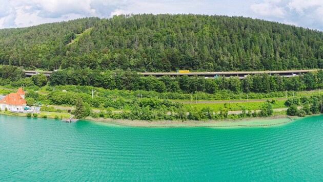 In der Gemeinde Techelsberg am Wörthersee kaufen die Bundesforste 550 Quadratmeter Grundfläche – am See gelegen. (Bild: Vermessung Hrastnig/Maletz )