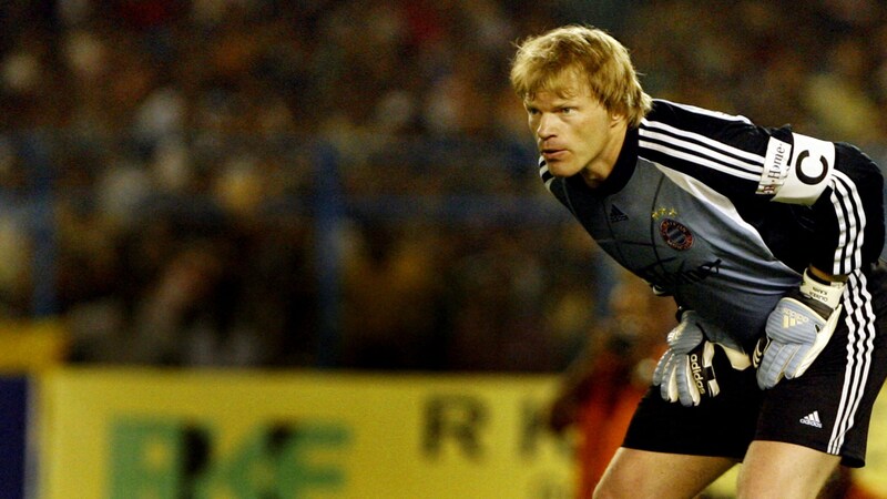 Oliver Kahn played for FC Bayern from 1994 to 2008. (Bild: AFP)