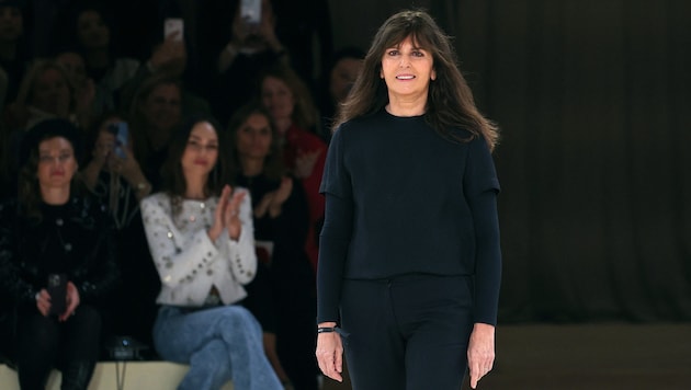 Die Kreativdirektorin von Chanel, Virginie Viard, kehrt dem Luxusmodehaus den Rücken. (Bild: APA/AFP/EMMANUEL DUNAND)