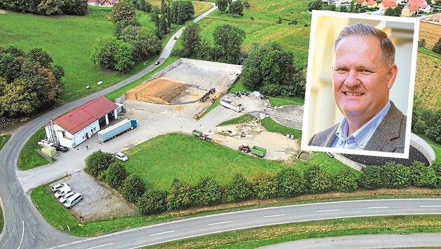 Hannes Hauptmann wäre startklar für die Umrüstung seiner Biogasanlage in Bad Blumau. Die Zeit drängt, aber das Gesetz fehlt. (Bild: zVg (2))