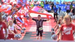 Ironman-Sieger 2018: Michael Weiss ist bisher der einzige Österreicher, der in Kärnten gewinnen konnte. (Bild: w. pessentheiner)