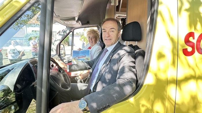 Volkshilfe Präsidentin Verena Dunst und Landesrat Leonhard Schneemann stellten das erweiterte ...