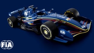 So sollen die Formel-1-Wagen ab der Saison 2026 ausschauen … (Bild: www.fia.com)