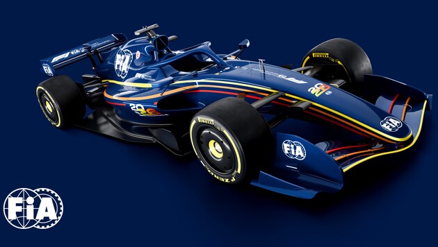 So sollen die Formel-1-Wagen ab der Saison 2026 ausschauen … (Bild: www.fia.com)