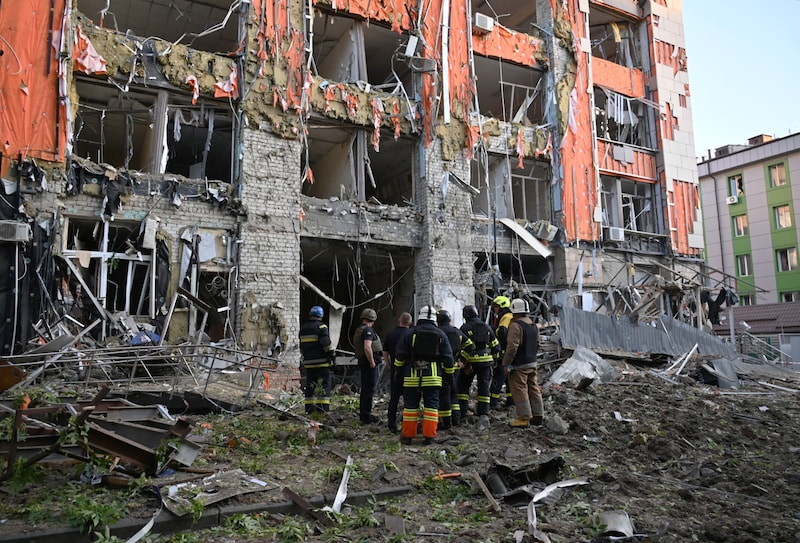 Destruction in Ukraine (Bild: AFP or licensors)