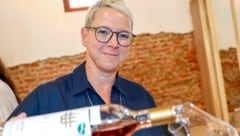 Susanne Weber darf sich freuen: Das Weingut Weber in St. Stefan ob Stainz wurde zum Weingut des Jahres und zum Doppelsieger gekürt (Bild: Scheriau Erwin)