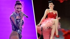 Kaleen darf am Wochenende ein bisschen Dita von Teese sein ... (Bild: AFP/Tobias SCHWARZ Viennareport)