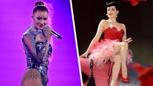 Kaleen darf am Wochenende ein bisschen Dita von Teese sein ... (Bild: AFP/Tobias SCHWARZ Viennareport)