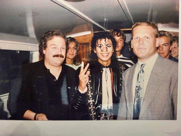 A Michael Jackson lookalike was also once in the ice cream parlor.