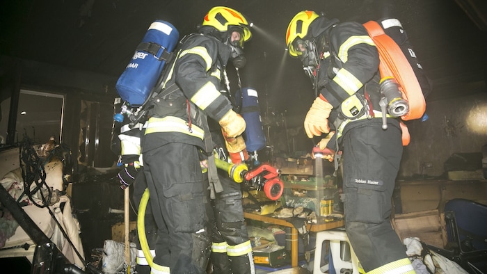 Der Sachschaden ist beträchtlich.