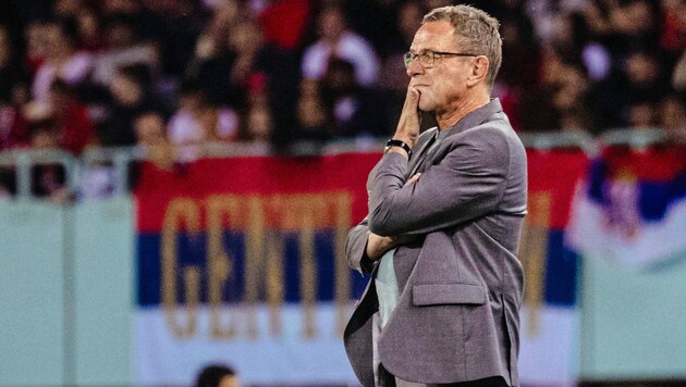 ÖFB team manager Ralf Rangnick has decided ... (Bild: Urbantschitsch Mario)