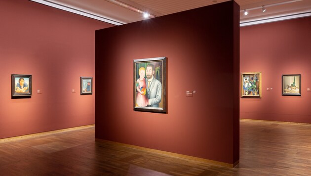 EXHIBITION VIEWS "GLORY AND MISERY" (Bild: ©Leopold Museum/Foto: Lisa Rastl, 2024)