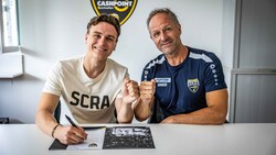 Lukas Fridrikas (li.) wechselt nach Altach. (Bild: twitter.com/SCRAltach)