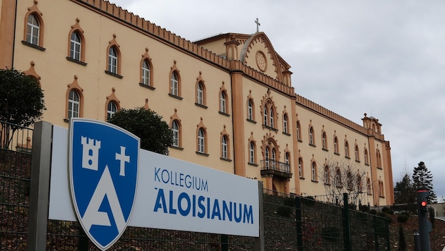 A botrányos incidensek állítólag az Aloisianum főiskolán egy projekthét alatt történtek. (Bild: Scharinger Daniel)