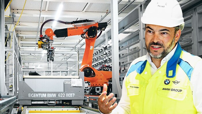 Werner Schröder is the head of planning for assembly. Construction of the facilities began in ...