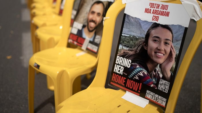 Noa Argamani befindet sich unter den befreiten Personen.