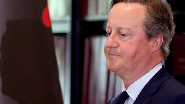 Großbritanniens Chefdiplomat David Cameron (Bild: AFP/ADNAN BECI)