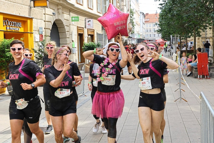 Auch eine Poltergruppe war dabei.