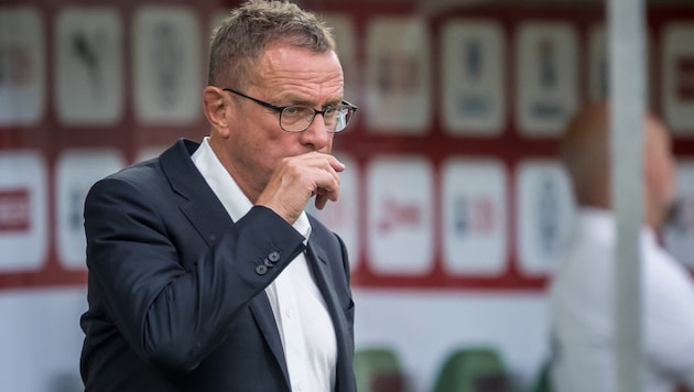 ÖFB team boss Ralf Rangnick (Bild: AFP/Fabrice COFFRINI)