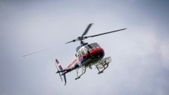 Die Urlauber wurden mit dem Polizeihubschrauber „Libelle“ ins Tal gebracht. (Bild: Pressefoto Scharinger © Daniel Scharinger)