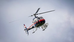 Ein Hubschrauber des Innenministeriums brachte den Wanderer ins Tal (Symbolfoto). (Bild: Pressefoto Scharinger © Daniel Scharinger)