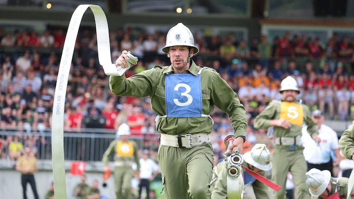 Bei Wettkampf sind Fitness und Technik fast wie in der Leichtathletik gefragt.