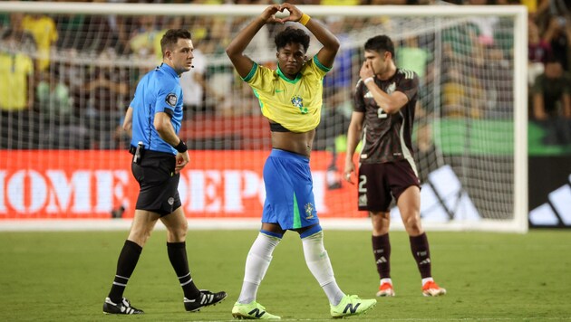 Endrick headed Brazil to victory.