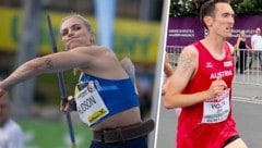 Victoria Hudson und Andreas Vojta (Bild: ÖLV / Nevsmal, Vienna City Marathon)