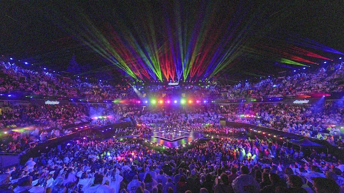 The light effects made for astonished eyes.