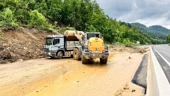 Die Arbeiten an der A9 werden noch länger dauern. (Bild: Asfinag)