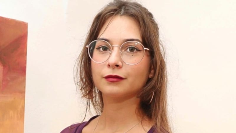 Marlisa Chirila, art student (24) from Rust: "My interest in high politics is limited. I have my own opinion. I don't allow myself to be influenced by the parties' advertising." (Bild: Reinhard Judt)