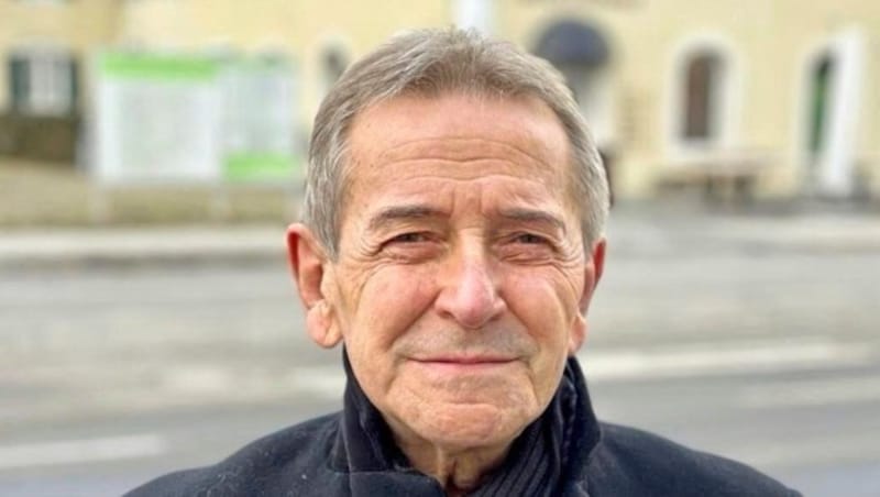 Ludwig Frauer, Pensionist (73) aus Oberwart: „Mir fiel die Wahl nicht schwer, da ich den Weg der Union gutheiße. Als Demokrat halte ich es für unsere Pflicht, vom Wahlrecht Gebrauch zu machen.“ (Bild: Christian schulter)