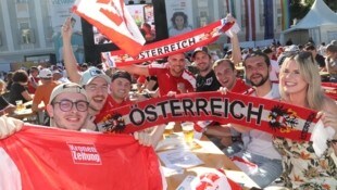 Österreich soll gewinnen! Die „Krone“ verlost unter den Einsendungen VIP-Tische an drei ...