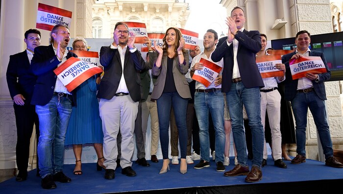 Stimmungsbilder aus der FPÖ-Parteizentrale