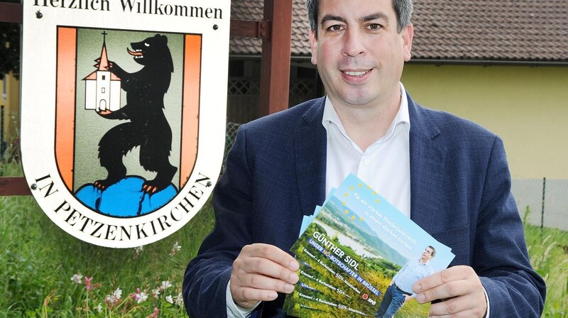 SPÖ candidate Günther Sidl voted at home in Petzenkirchen. (Bild: Crepaz Franz)